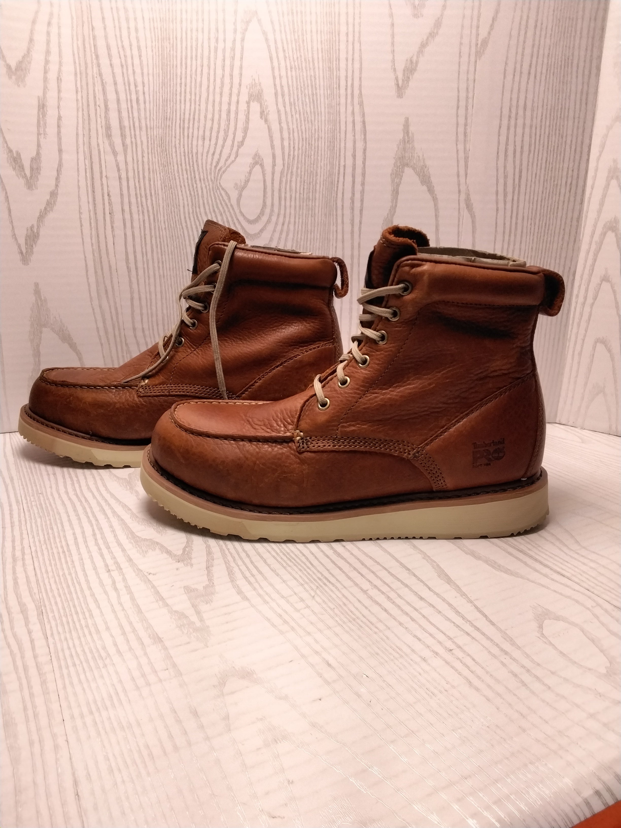 Timberland PRO Men's Wedge Sole 6" Boot, Size 12W *LIGHTLY USED* (7884630065390)